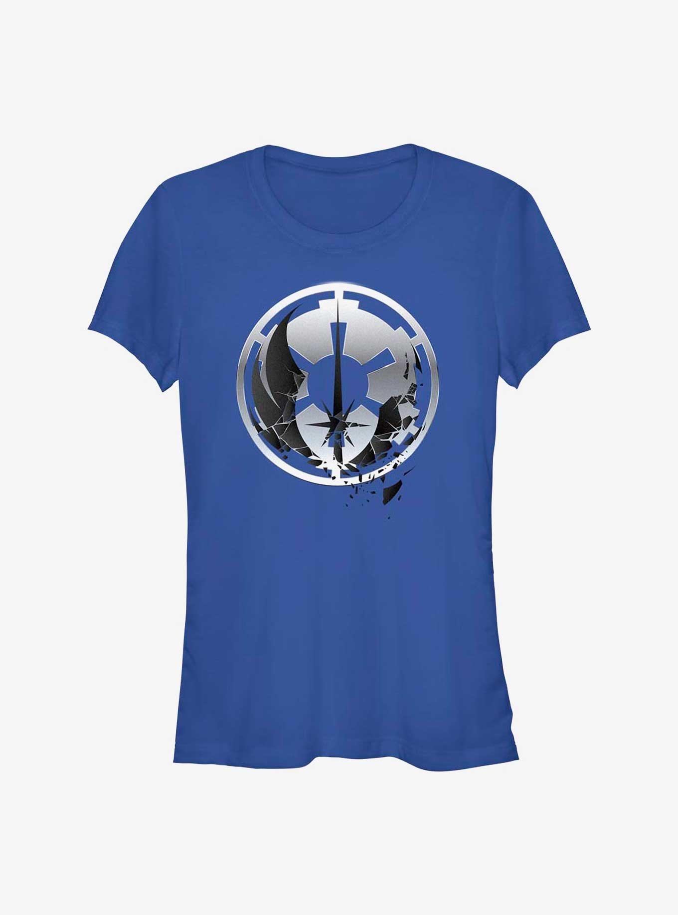 Star Wars Obi-Wan Kenobi Jedi To Empire Logo Girls T-Shirt, , hi-res