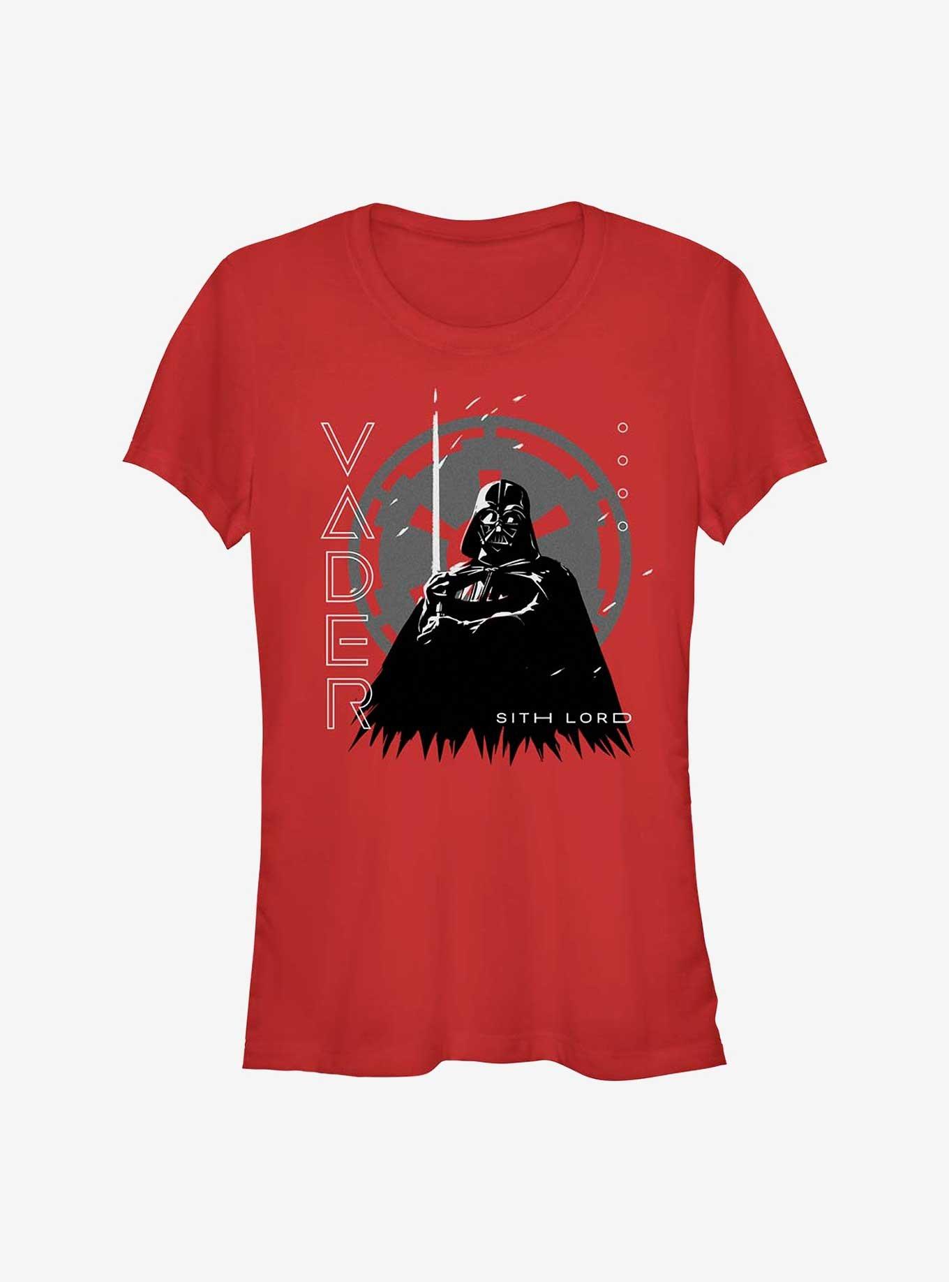 Star Wars Obi-Wan Kenobi Lord Vader Girls T-Shirt, RED, hi-res
