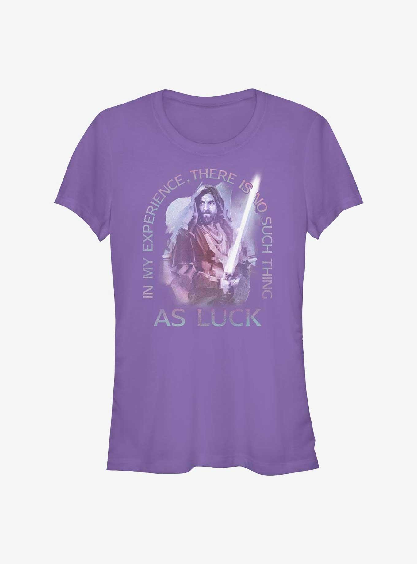 Star Wars Obi-Wan Kenobi No Such Thing Girls T-Shirt, PURPLE, hi-res