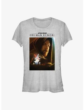 Star Wars Obi-Wan Kenobi Obi-Wan Poster Girls T-Shirt, ATH HTR, hi-res