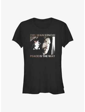 Star Wars Obi-Wan Kenobi Peace Is The Way Girls T-Shirt, , hi-res