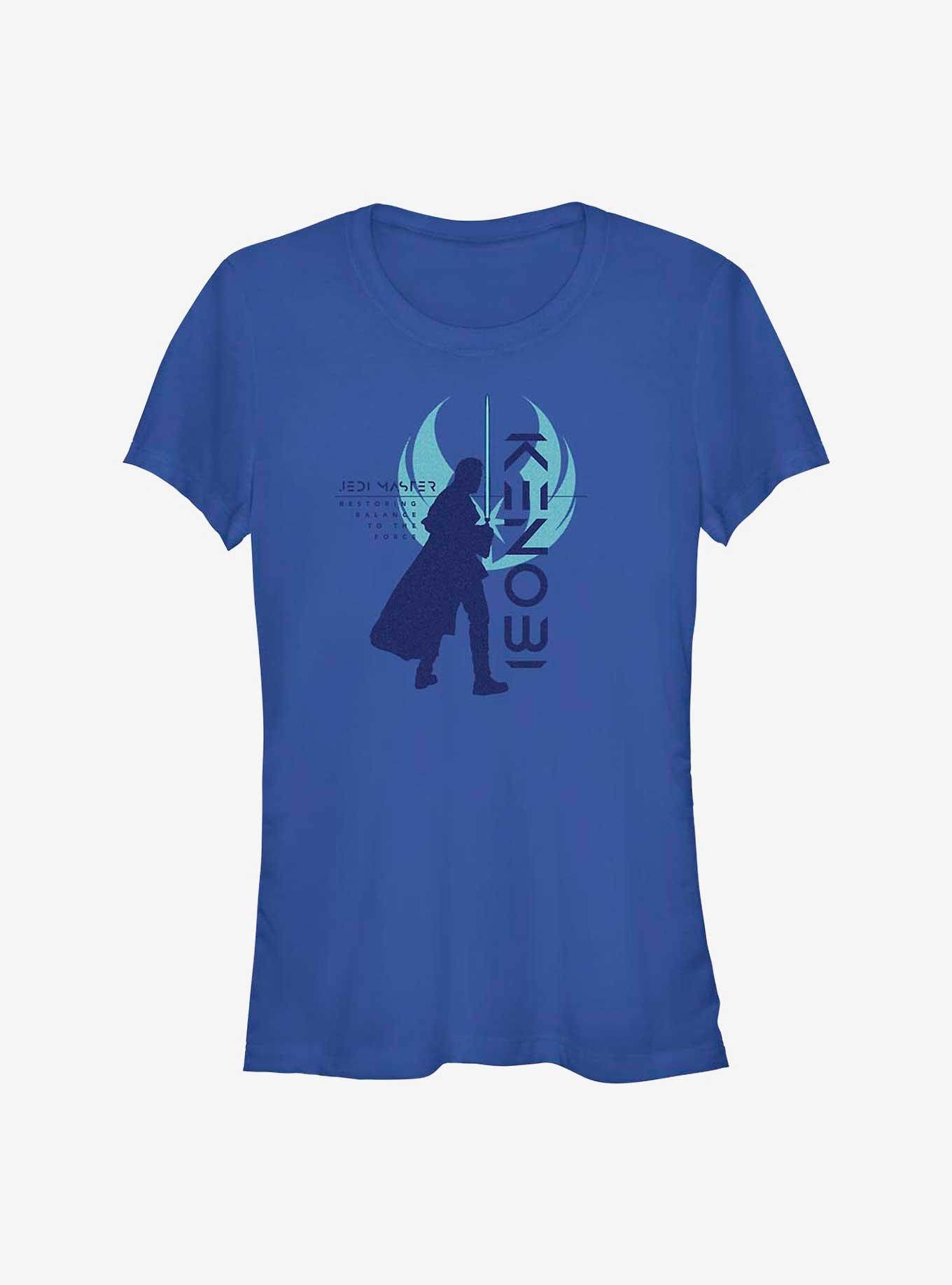 Star Wars Obi-Wan Kenobi Resistance Silhouette Girls T-Shirt