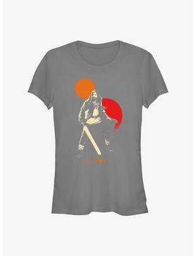 Star Wars Obi-Wan Kenobi Two Suns Hero Girls T-Shirt, CHARCOAL, hi-res