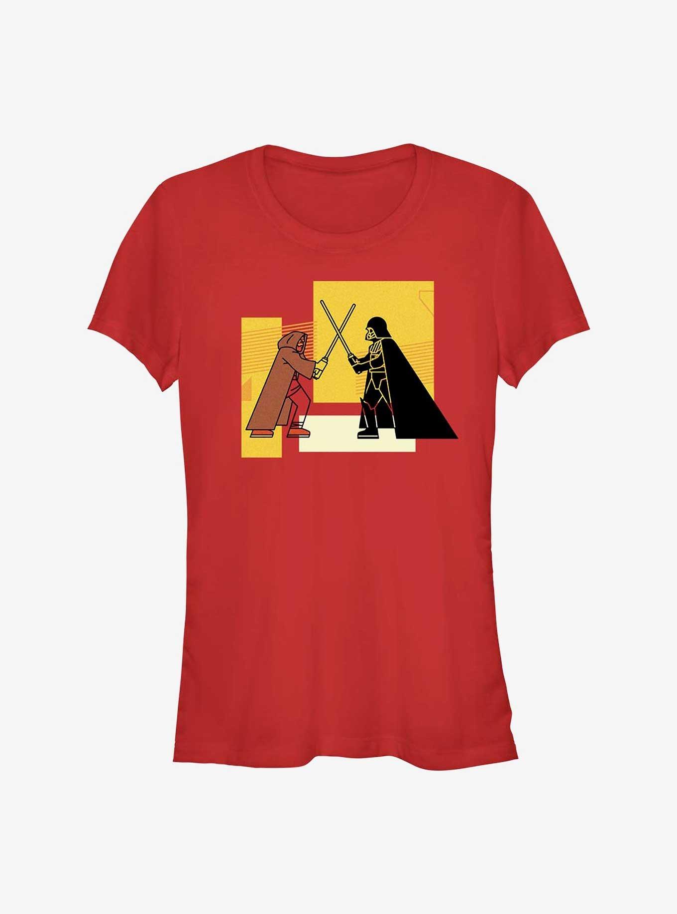 Star Wars Obi-Wan Kenobi Vader And Obi-Wan Girls T-Shirt, , hi-res