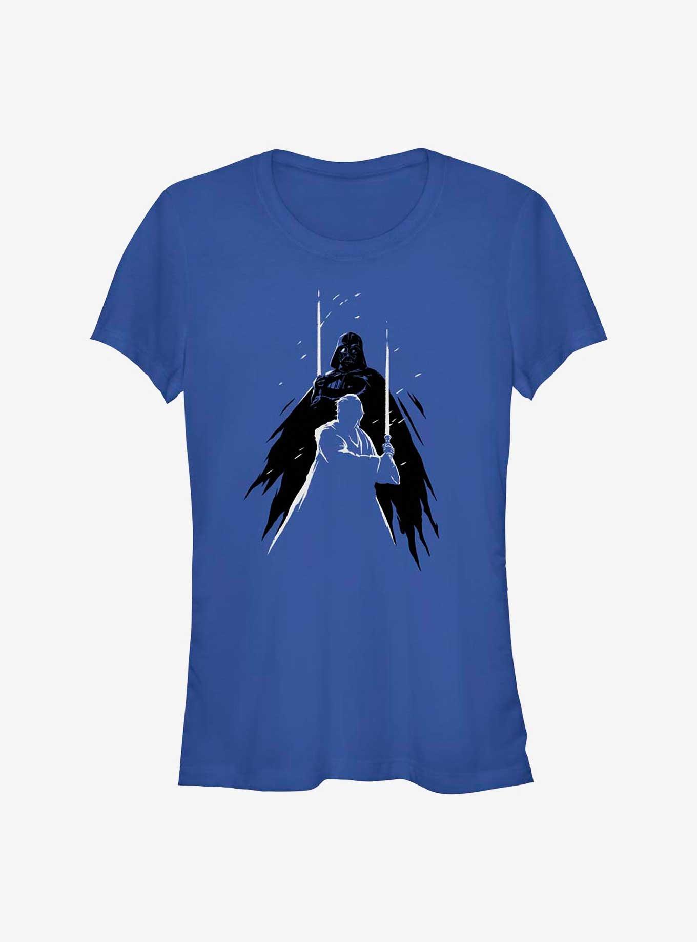 Star Wars Obi-Wan Kenobi Vader In The Shadows Girls T-Shirt, ROYAL, hi-res