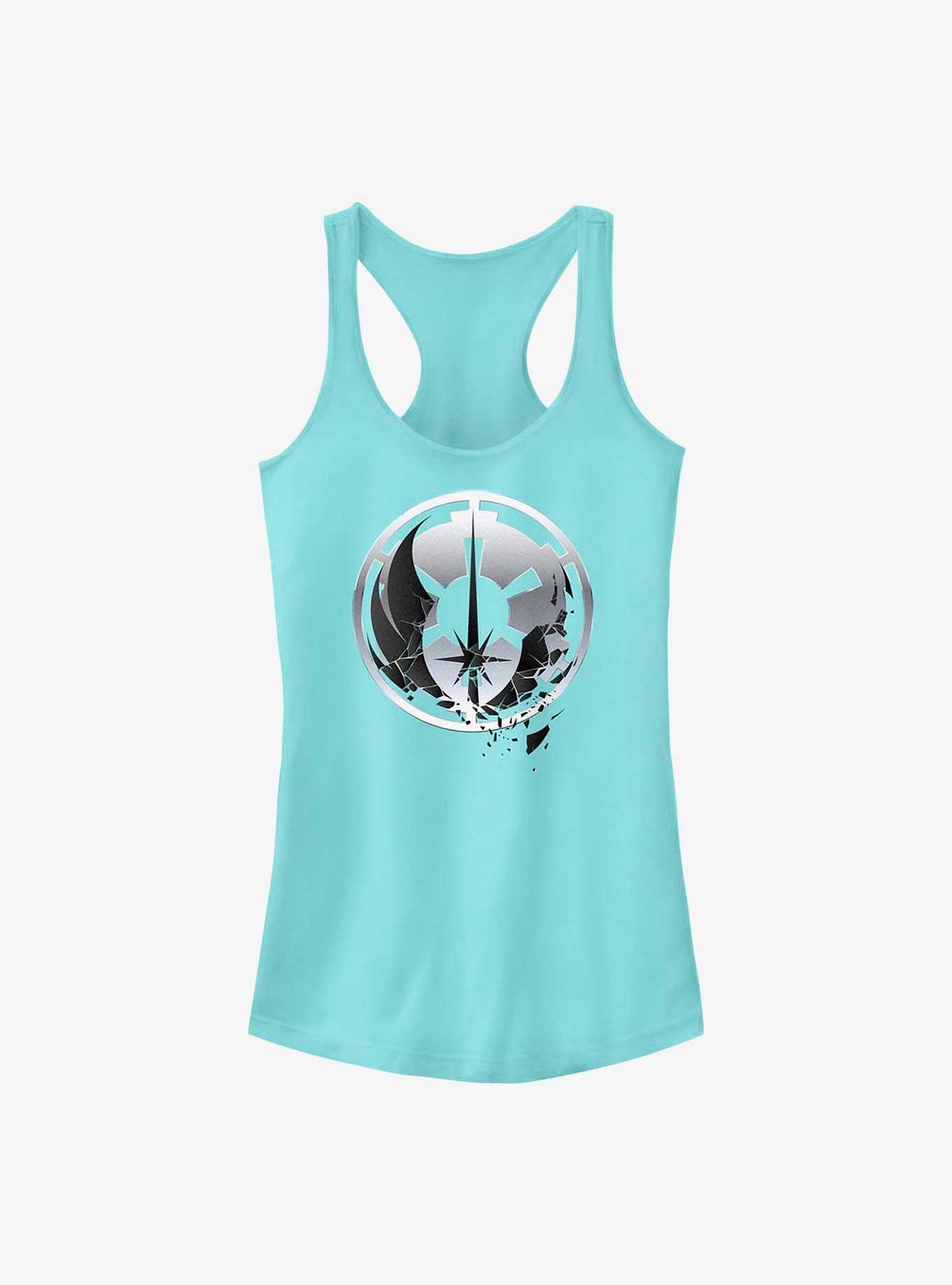 Star Wars Obi-Wan Kenobi Jedi To Empire Logo Girls Tank Top