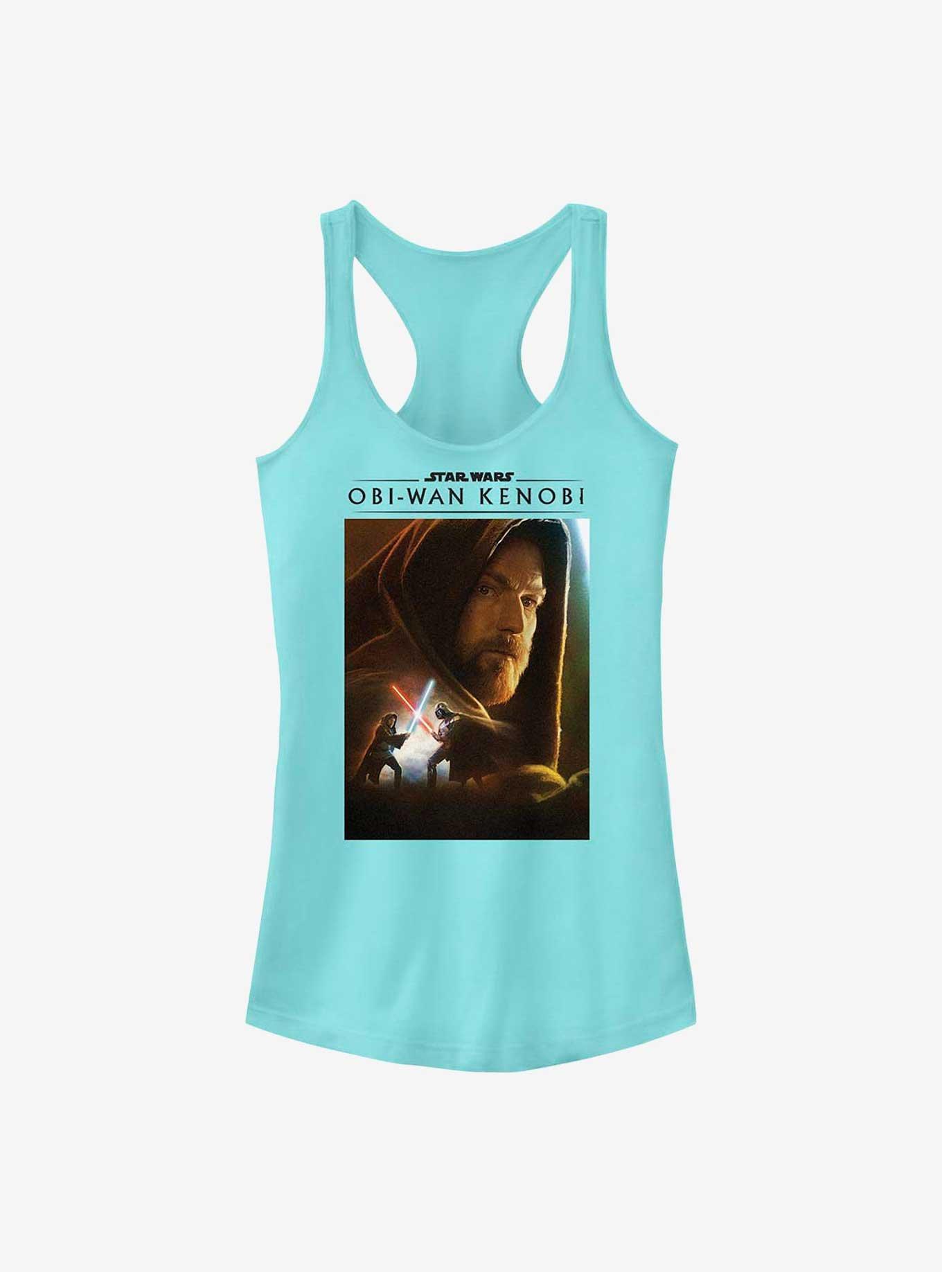 Star Wars Obi-Wan Kenobi Obi-Wan Poster Girls Tank, CANCUN, hi-res