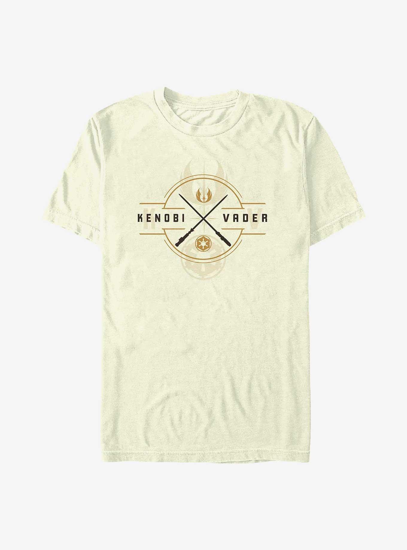 Star Wars Obi-Wan Kenobi Vader Vs Kenobi T-Shirt, NATURAL, hi-res