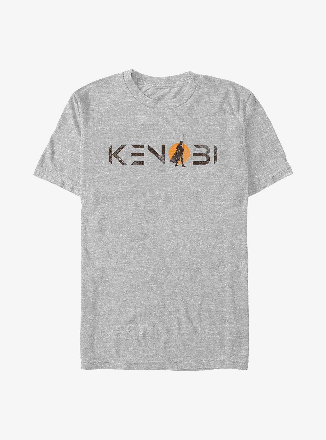 Star Wars Obi-Wan Kenobi Single Sun Logo T-Shirt, ATH HTR, hi-res