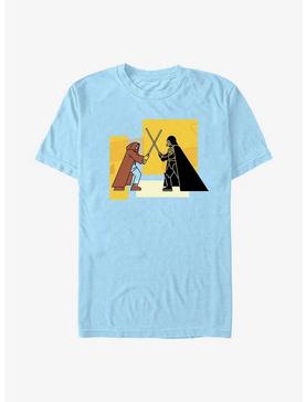 Star Wars Obi-Wan Kenobi Vader And Obi-Wan T-Shirt, LT BLUE, hi-res