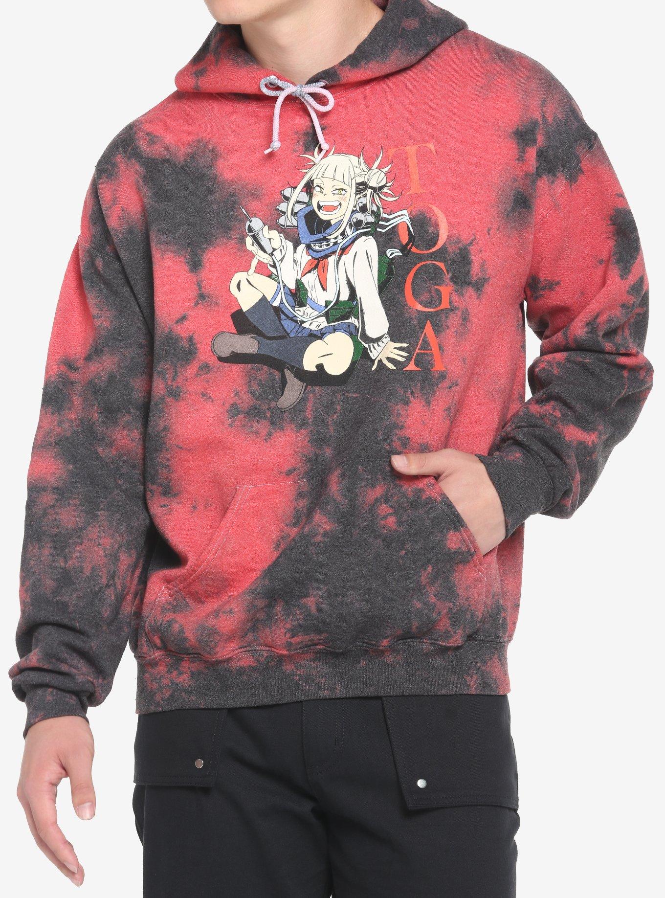 My Hero Academia Toga Tie-Dye Hoodie, MULTI, hi-res