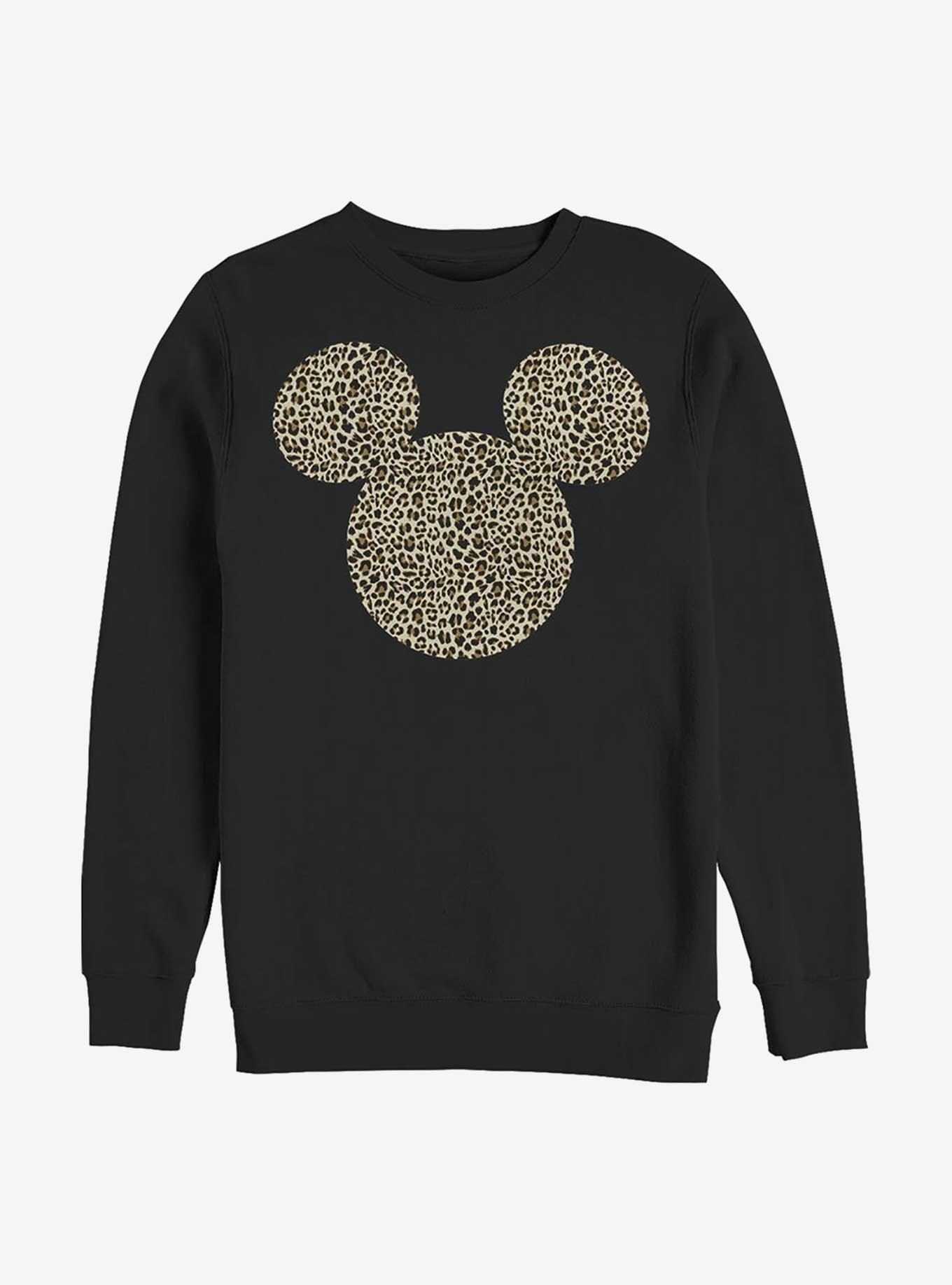 Disney Mickey Mouse Animal Ears Sweatshirt, BLACK, hi-res