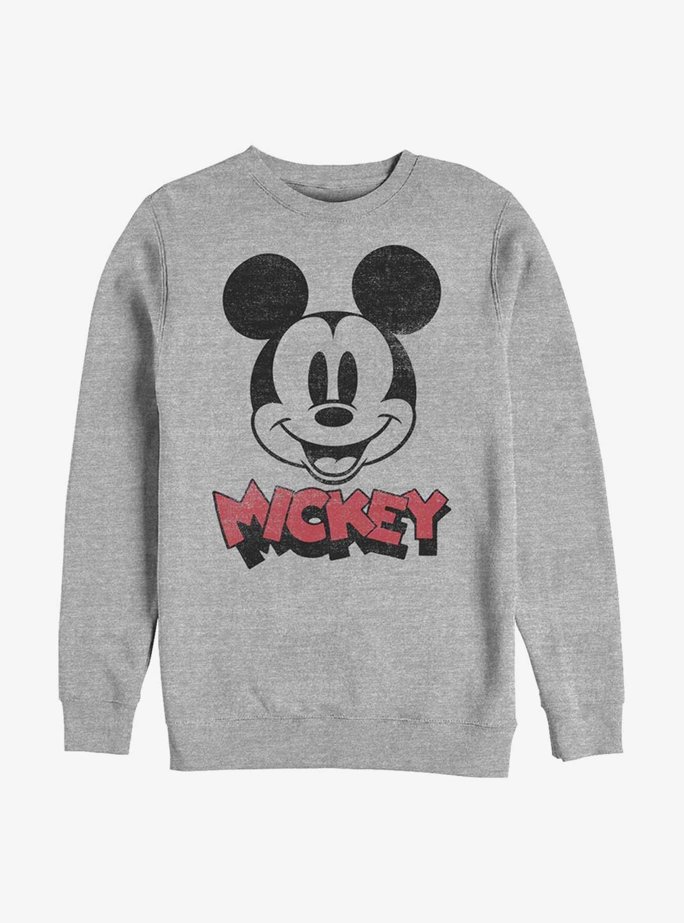 Disney Mickey Mouse Heads Up Sweatshirt, ATH HTR, hi-res