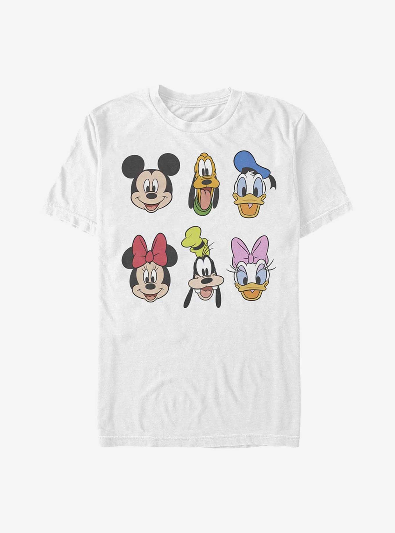 Disney Mickey Mouse Group Stack T-Shirt, , hi-res