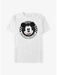 Disney Mickey Mouse Checkered T-Shirt, WHITE, hi-res