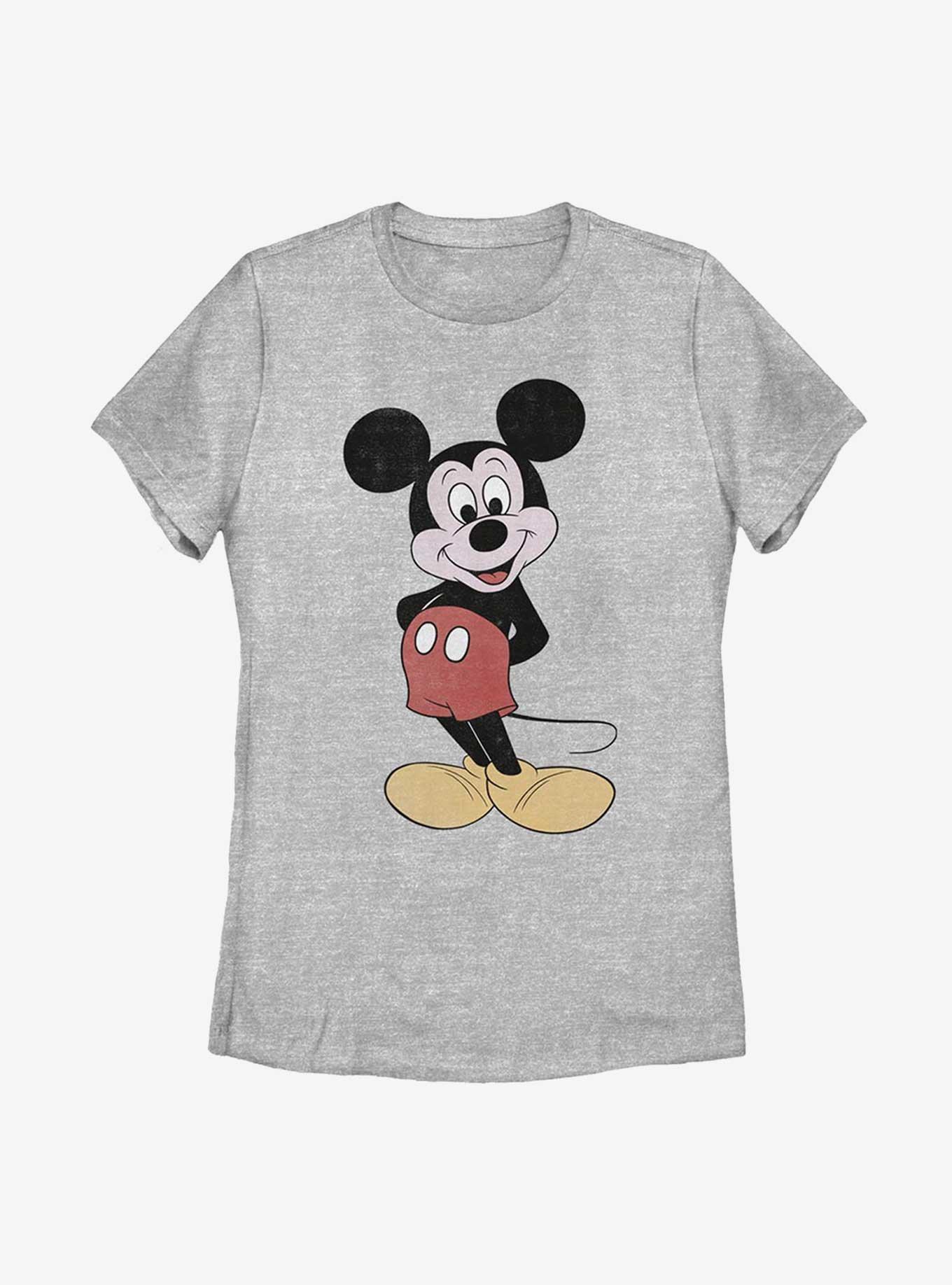 Disney Mickey Mouse 80s Mickey Womens T-Shirt, ATH HTR, hi-res