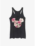 Disney Mickey Mouse Tropical Mouse Womens Tank Top, BLK HTR, hi-res