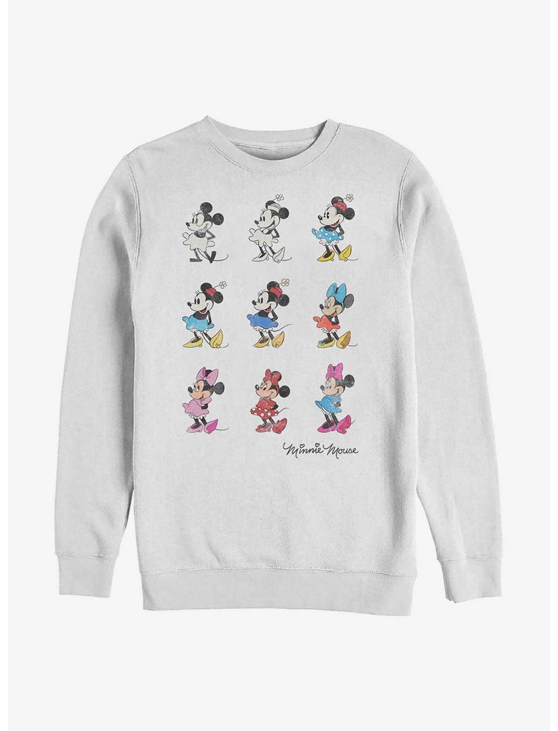 Disney Minnie Mouse Evolution Sweatshirt, WHITE, hi-res