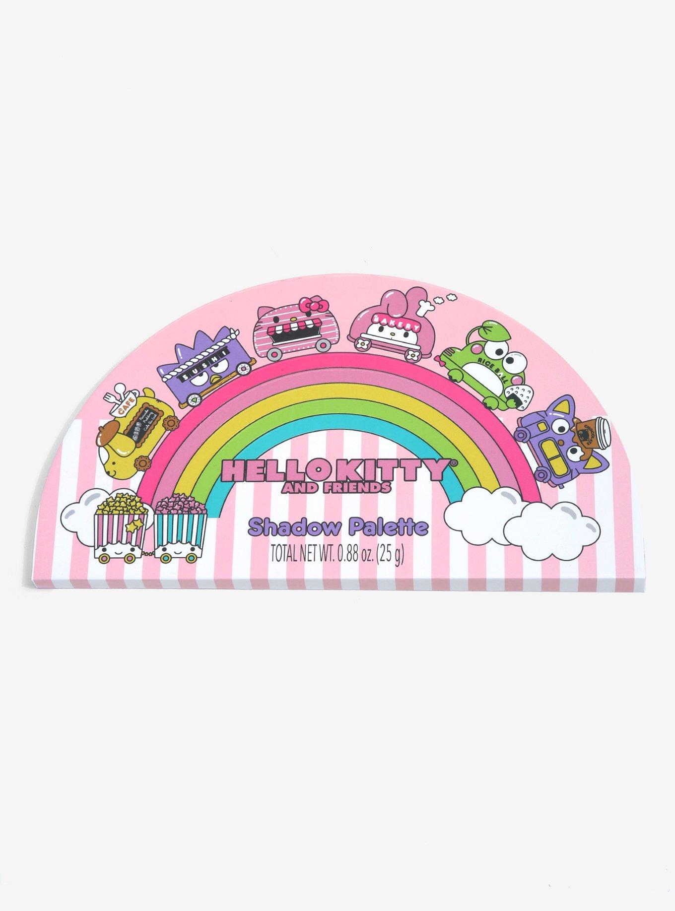 Sanrio Hello Kitty and Friends Rainbow Eyeshadow Palette - BoxLunch Exclusive, , hi-res