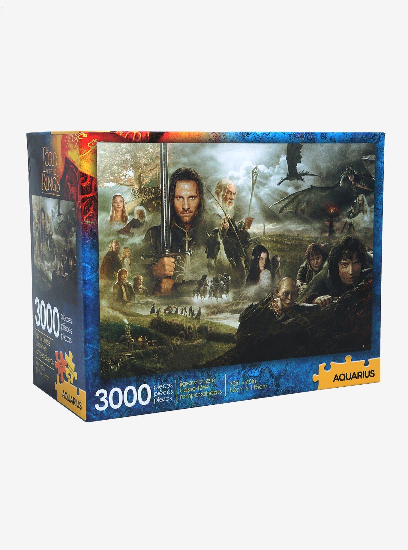Herr Der Ringe Puzzle – 3000 Teile, 82 X 115 Cm, Offiziell Lizenziert, Für Sammler