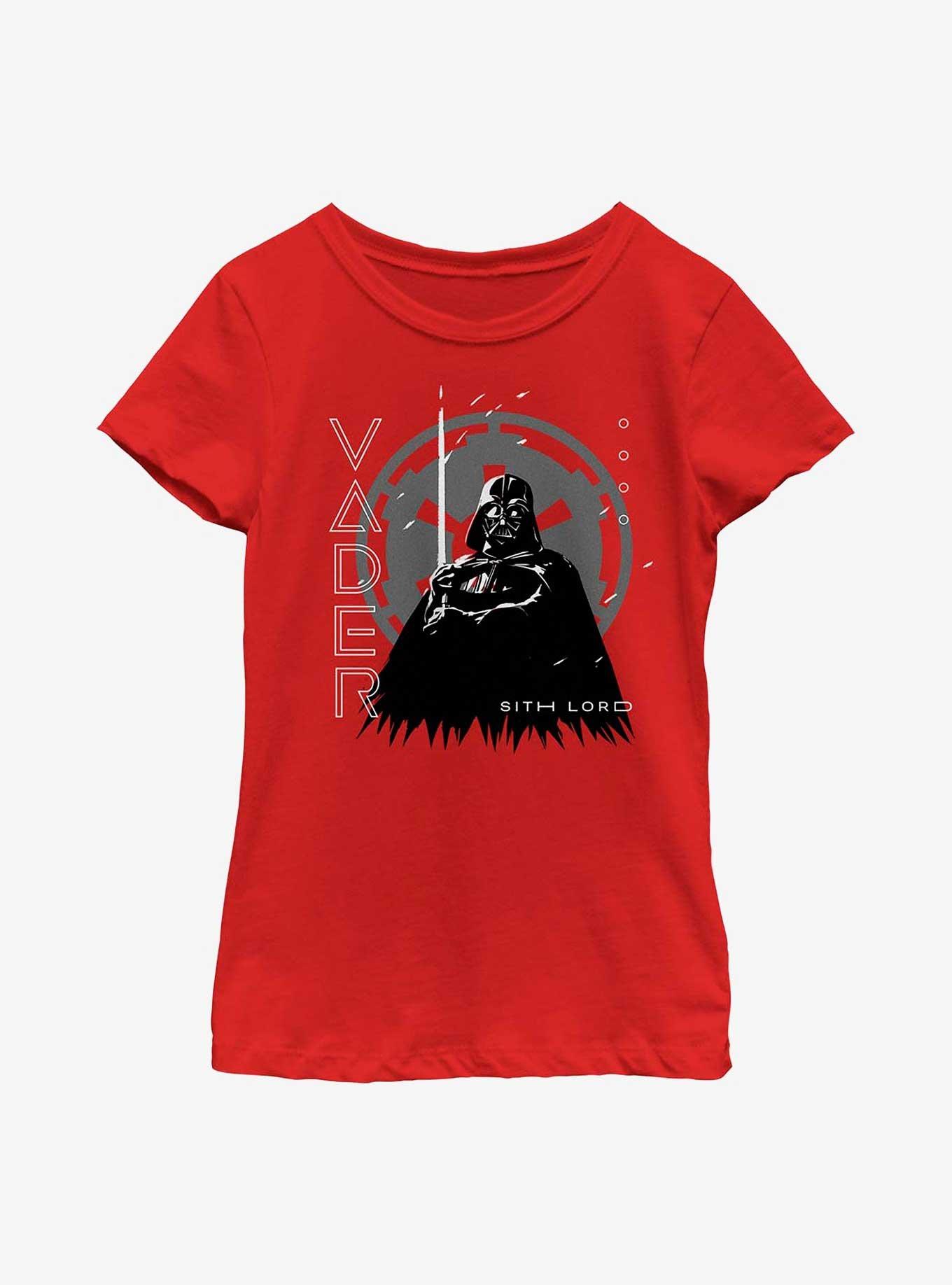 Star Wars Obi-Wan Kenobi Lord Vader Youth Girls T-Shirt, , hi-res