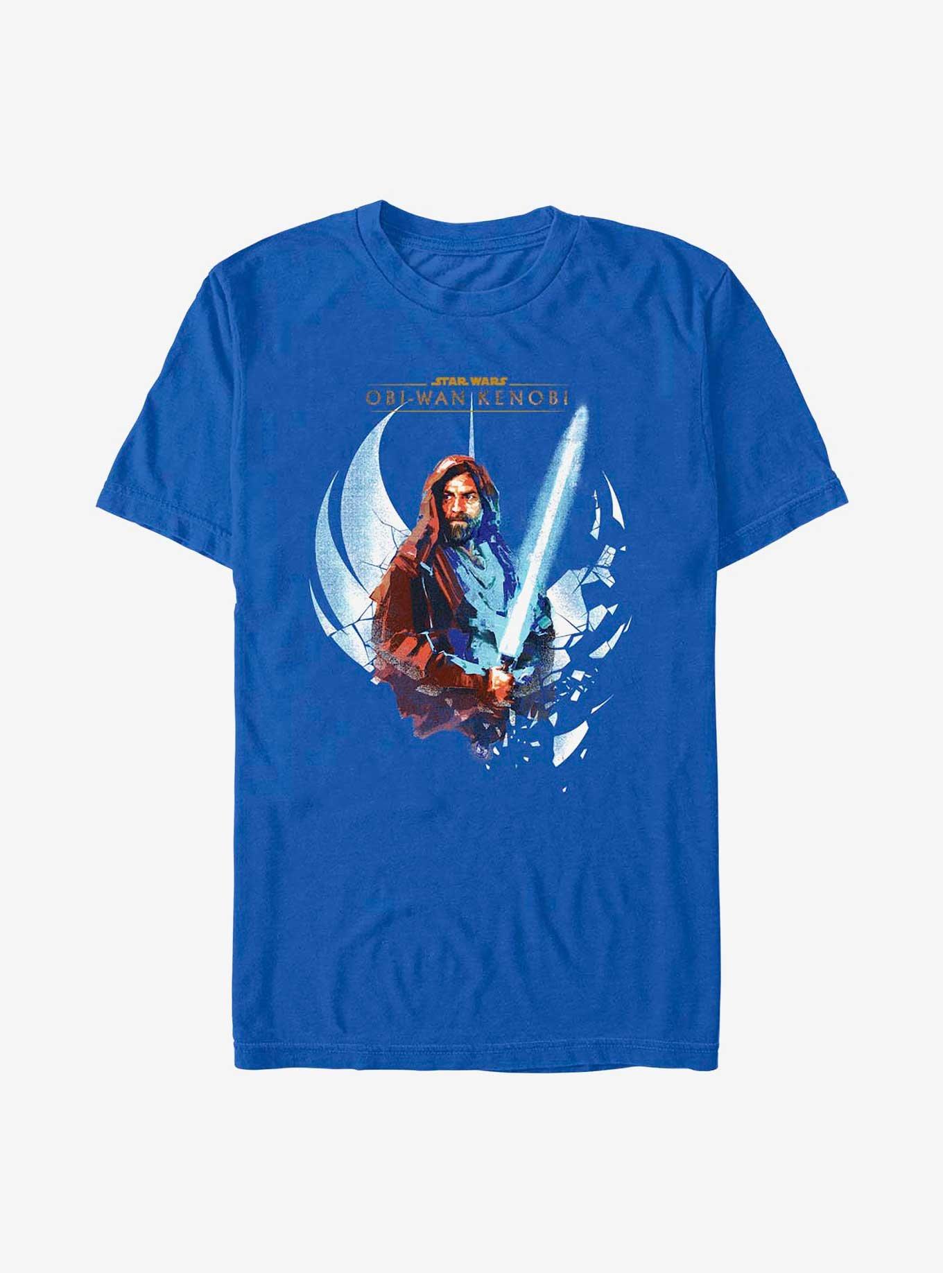 Star Wars Obi-Wan Kenobi Wan And Obi T-Shirt, ROYAL, hi-res