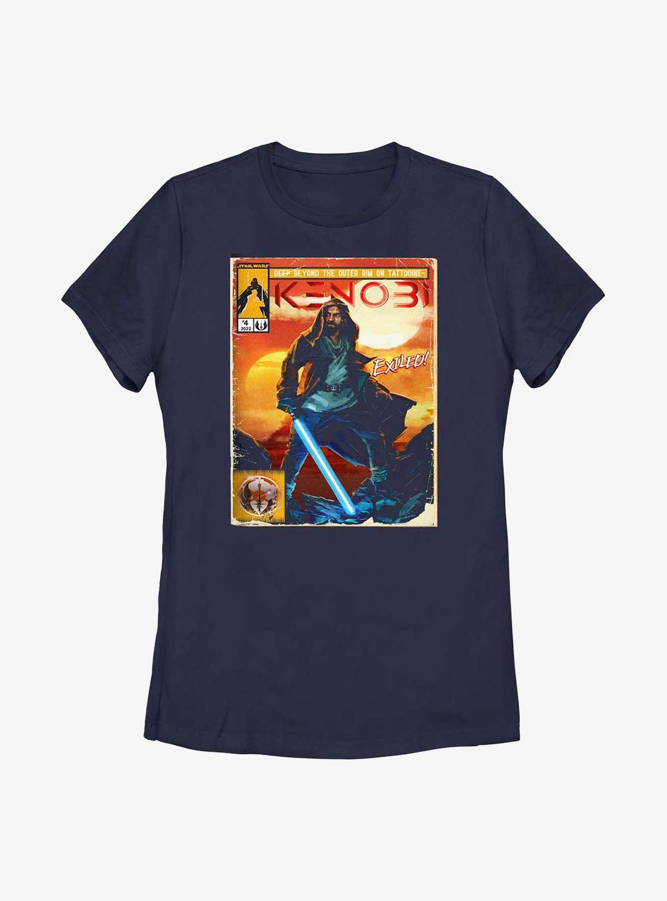 Star Wars Obi-Wan Kenobi Komically Womens T-Shirt, , hi-res