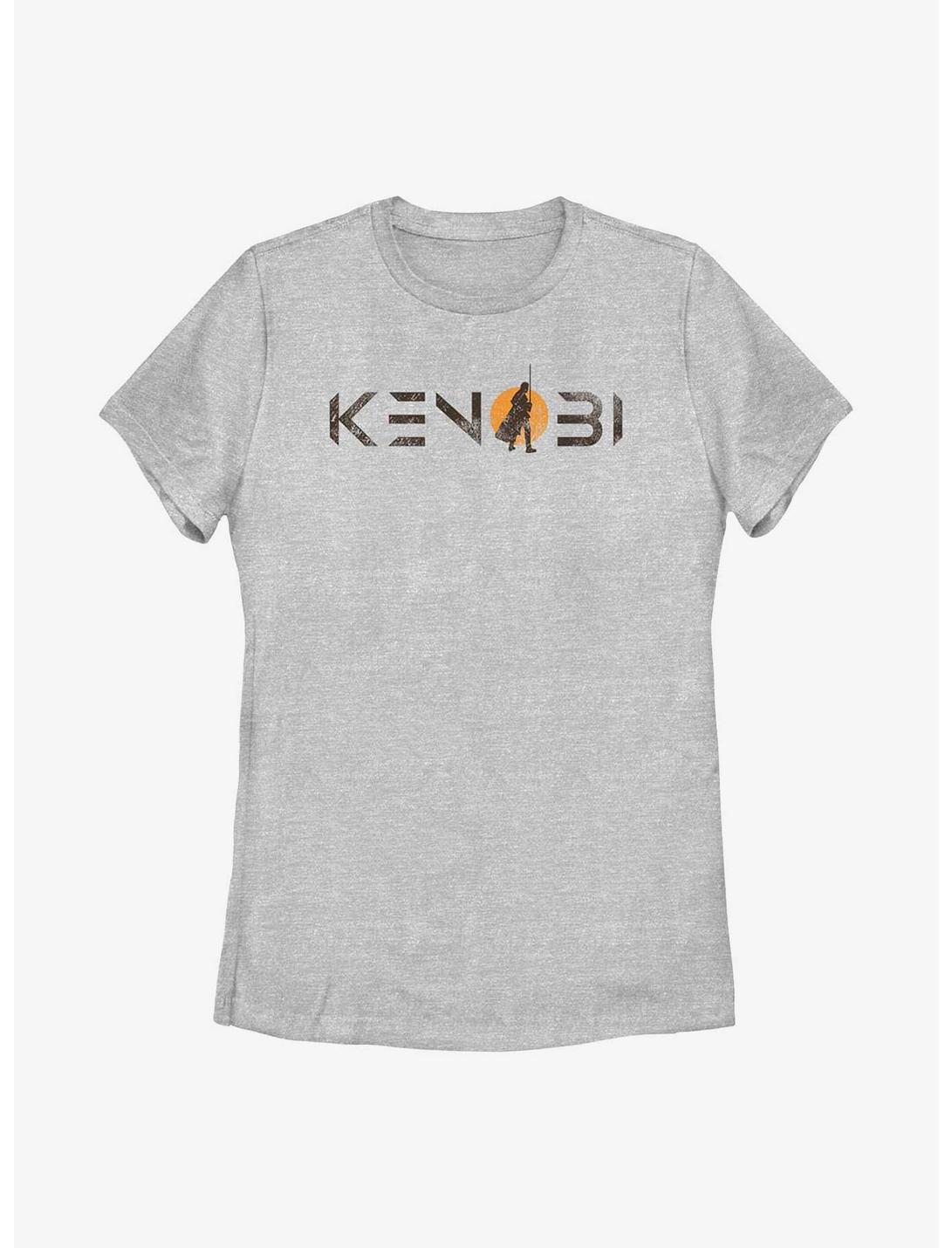 Star Wars Obi-Wan Kenobi Single Sun Logo Womens T-Shirt, ATH HTR, hi-res