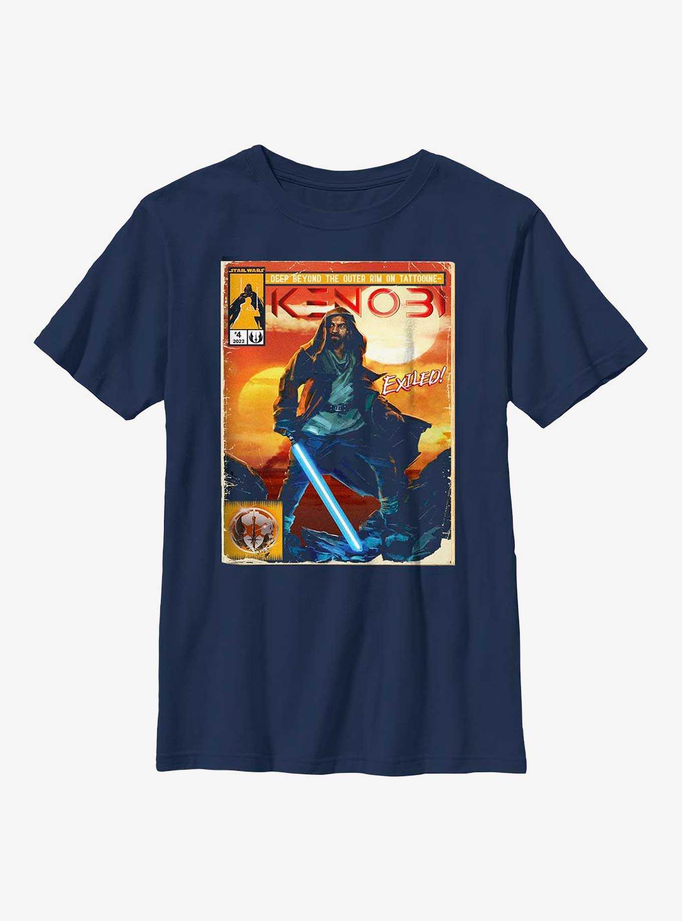 Star Wars Obi-Wan Kenobi Komically Youth T-Shirt, , hi-res