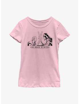 Star Wars Obi-Wan Kenobi Obi Clash Youth Girls T-Shirt, , hi-res