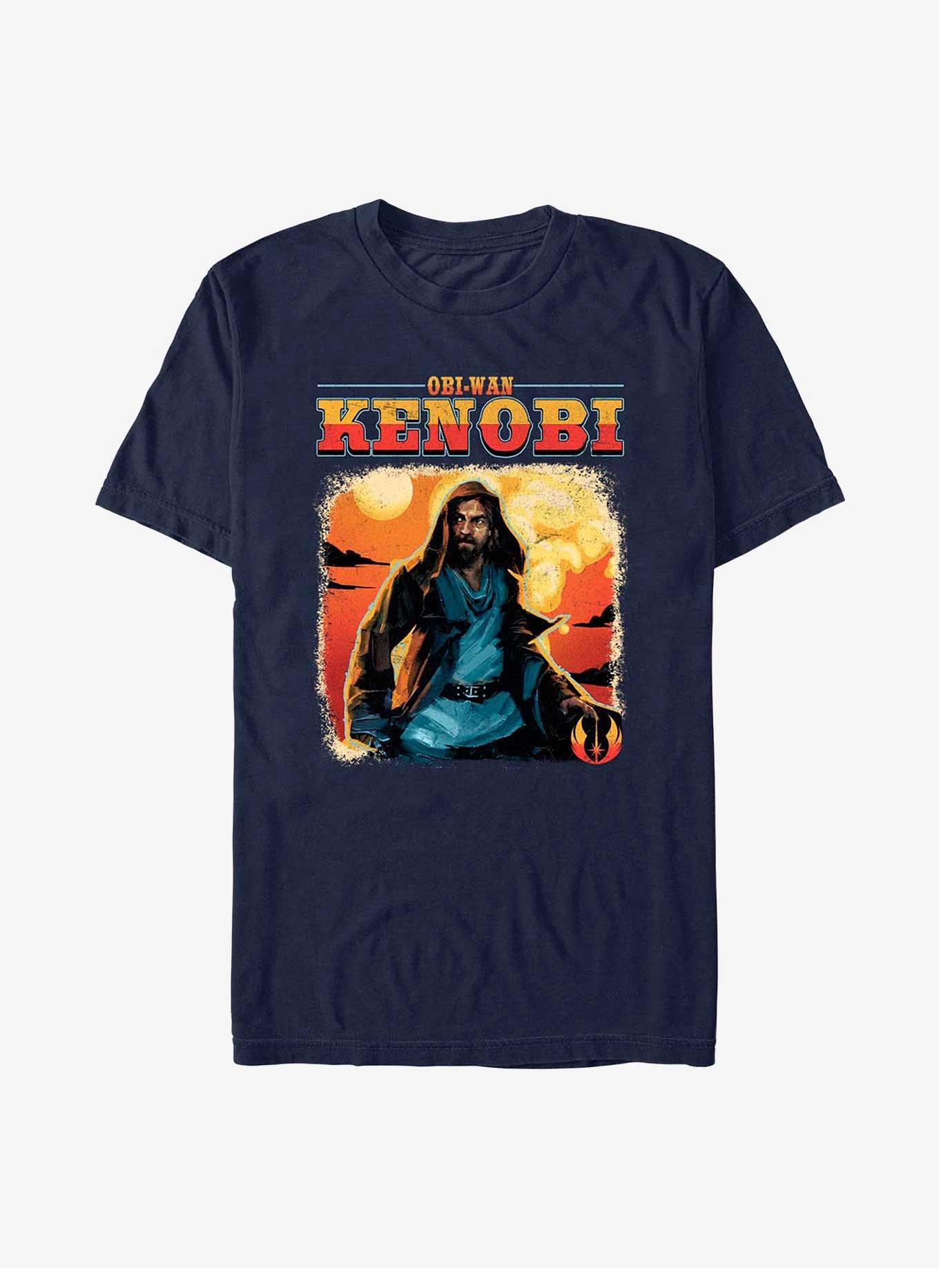 Star Wars Obi-Wan Kenobi Western Obi-Wan T-Shirt, NAVY, hi-res