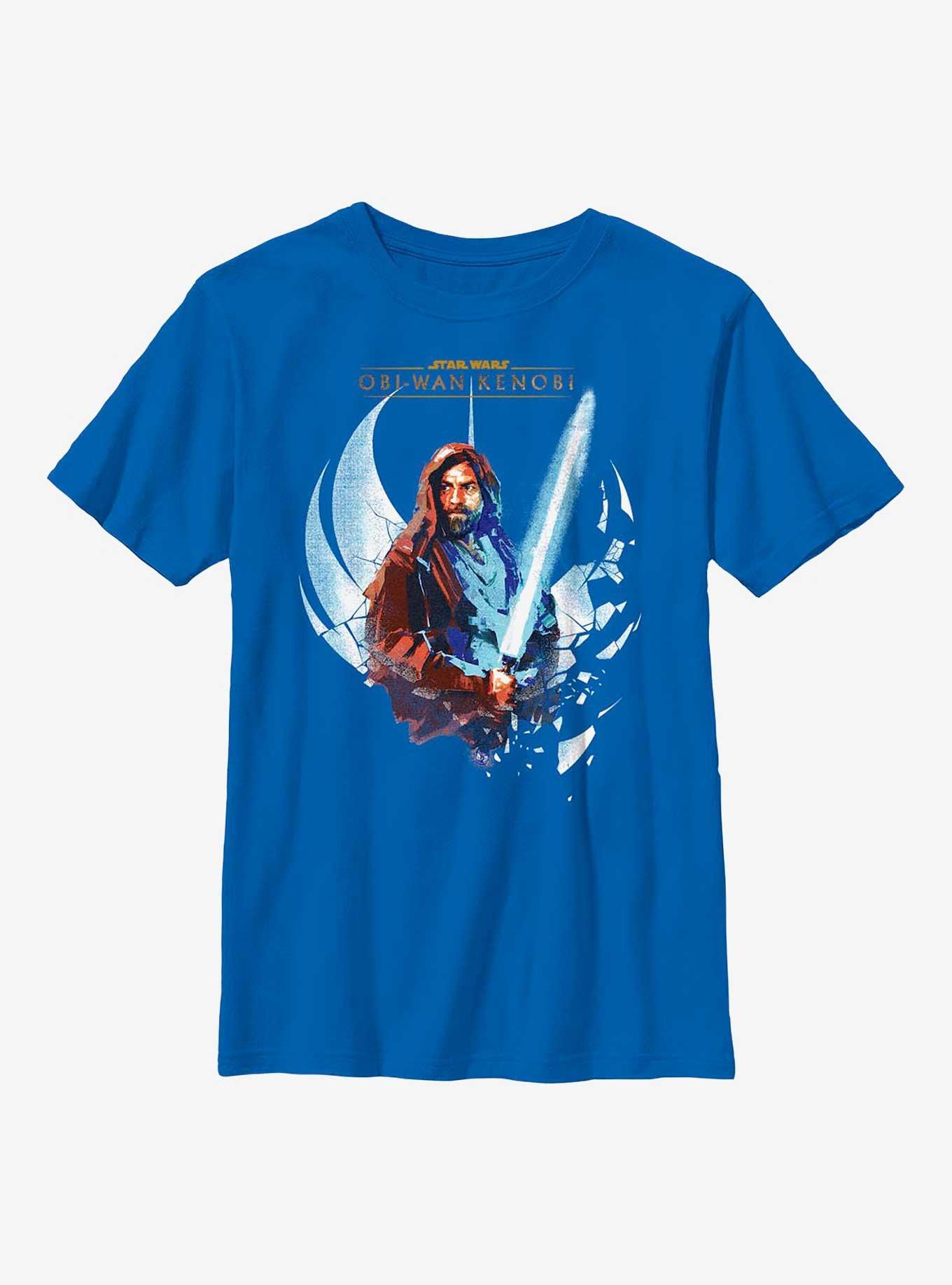 Star Wars Obi-Wan Kenobi Wan And Obi Youth T-Shirt, ROYAL, hi-res