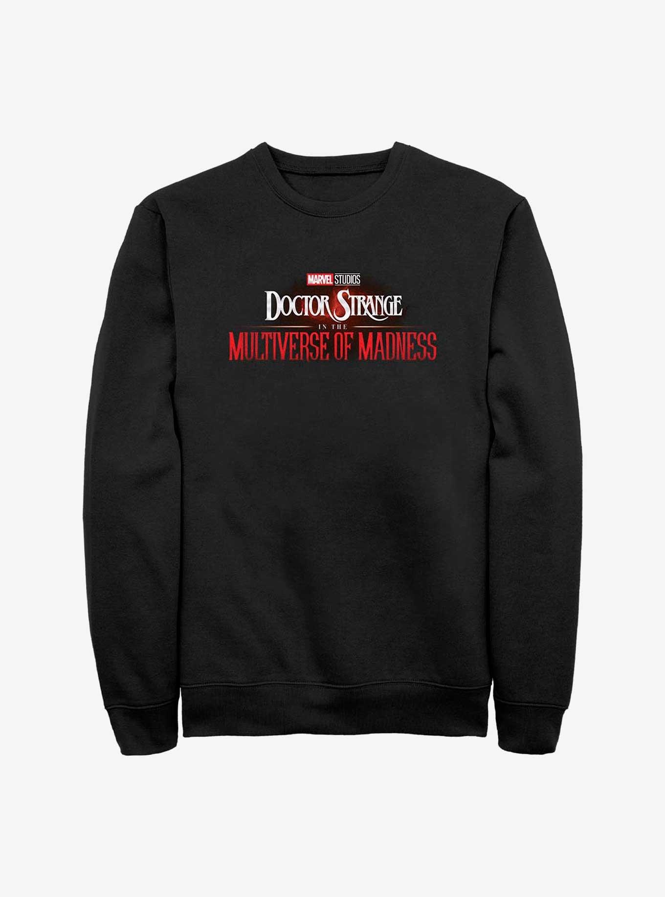 Marvel Doctor Strange In The Multiverse Of Madness Rendered Logo Sweatshirt