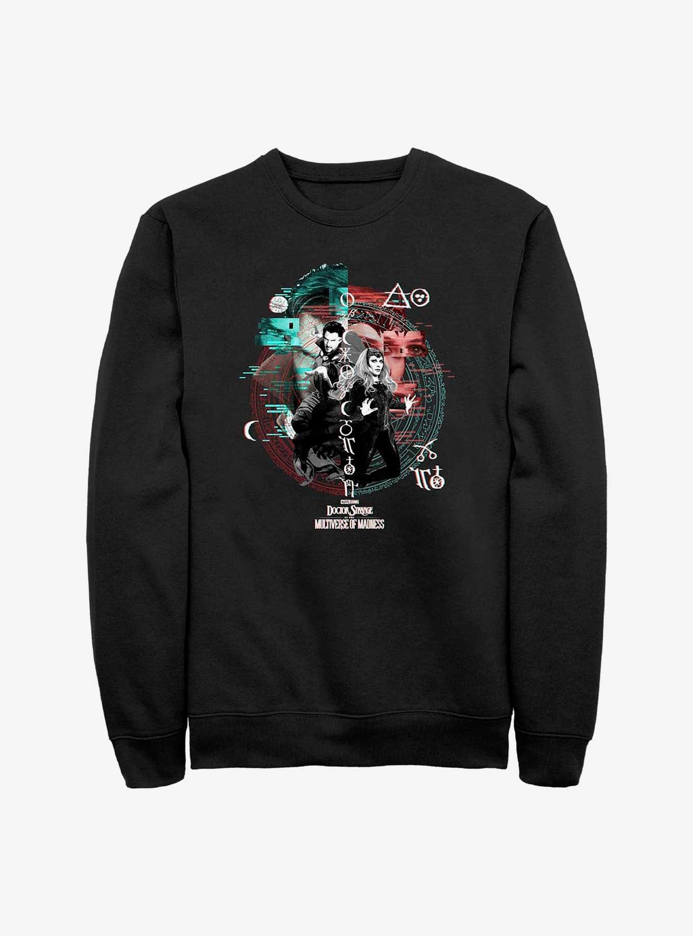 Marvel Doctor Strange In The Multiverse Of Madness Magic Glitch Sweatshirt