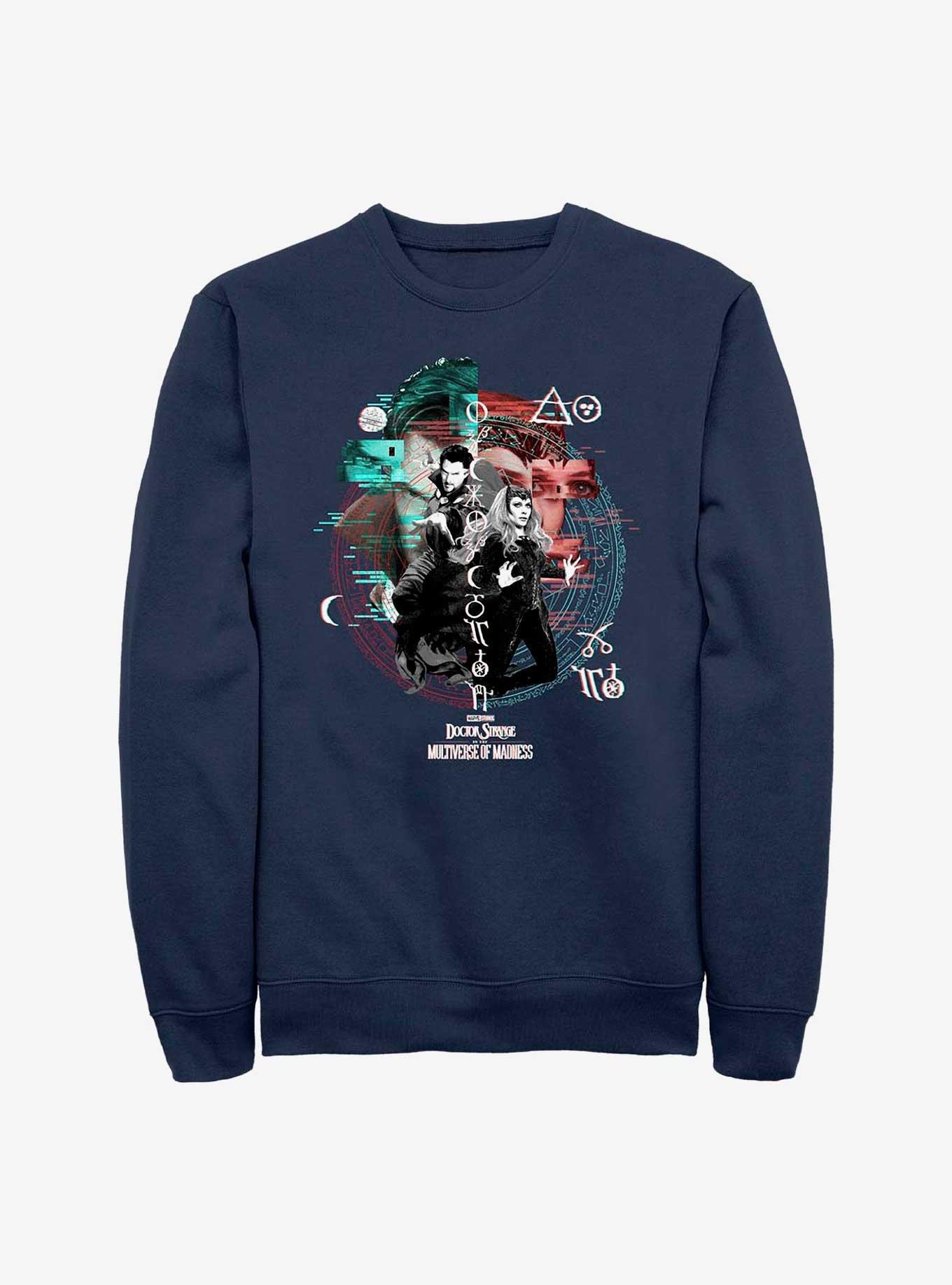 Marvel Doctor Strange In The Multiverse Of Madness Magic Glitch Sweatshirt