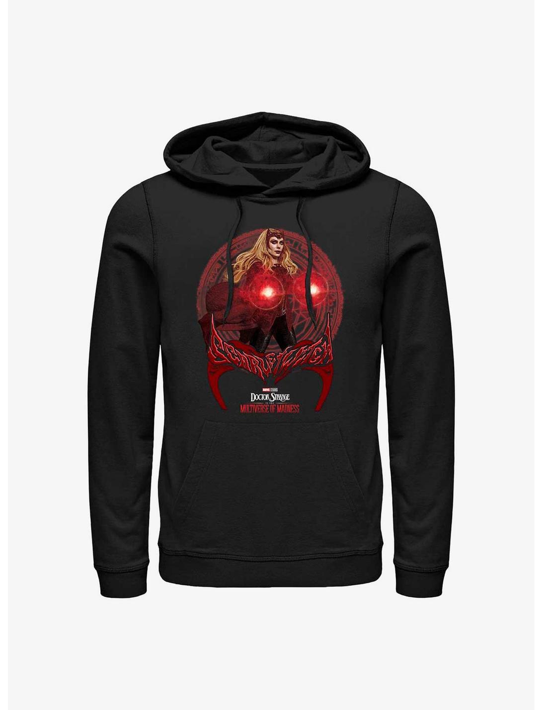 Marvel Doctor Strange In The Multiverse Of Madness Scarlet Witch Hero Hoodie, BLACK, hi-res