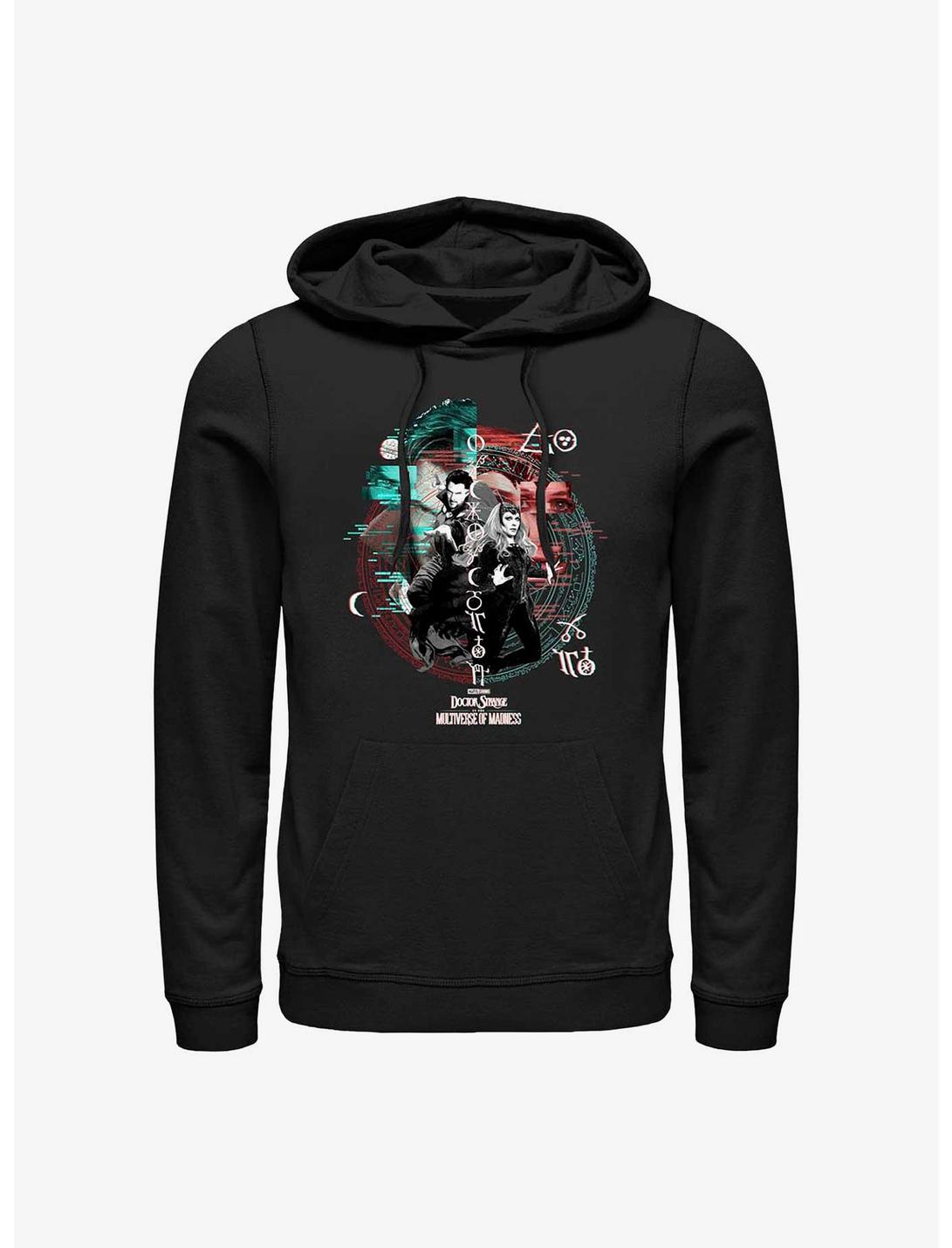 Marvel Doctor Strange In The Multiverse Of Madness Magic Glitch Hoodie, BLACK, hi-res