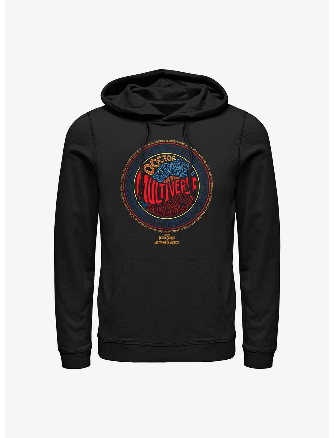 Marvel Doctor Strange In The Multiverse Of Madness Multiverse Runes Hoodie, BLACK, hi-res
