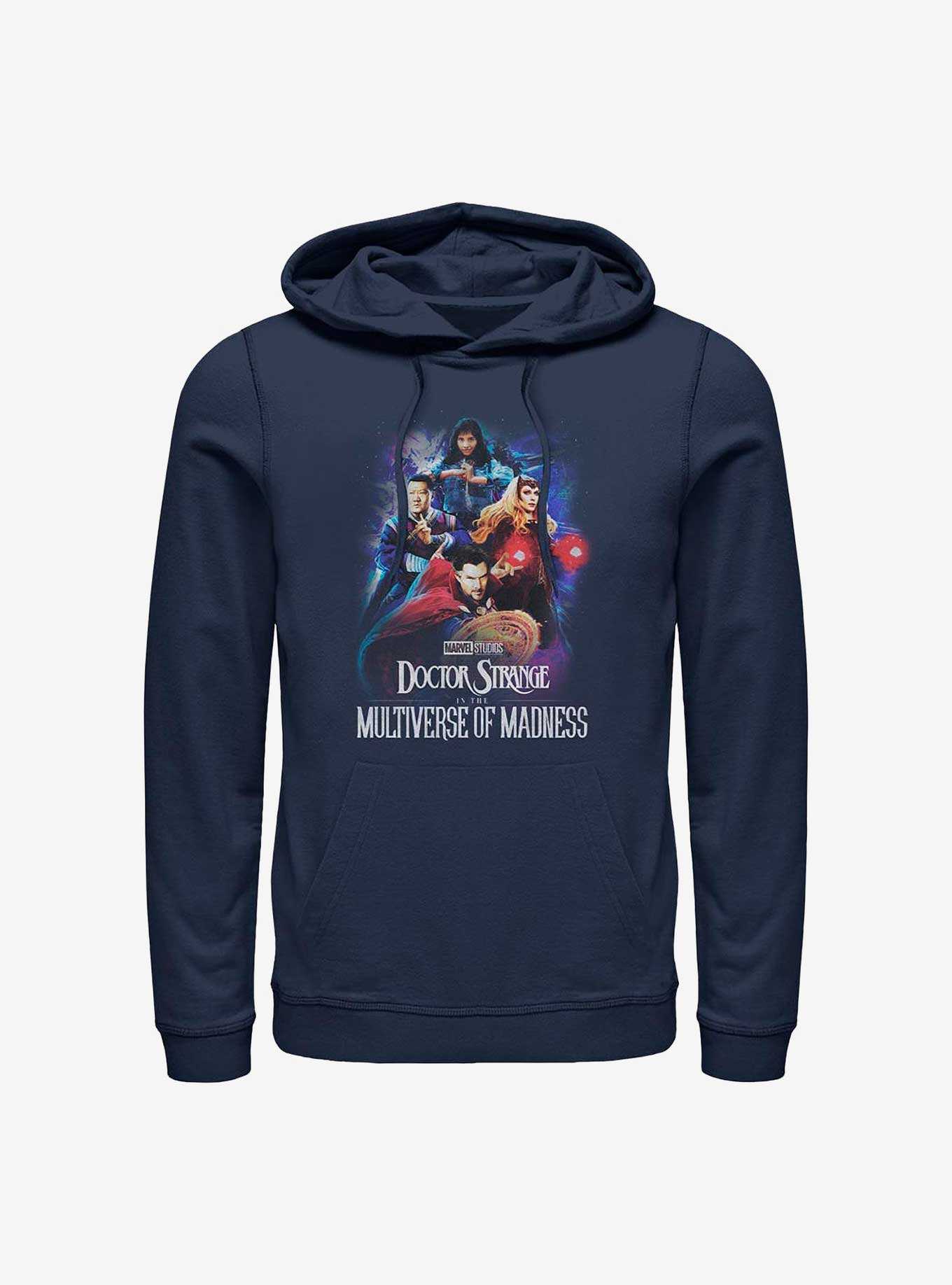 Marvel Doctor Strange In The Multiverse Of Madness Poster Group Hoodie, , hi-res