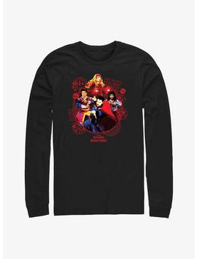 Marvel Doctor Strange In The Multiverse Of Madness Badge Of Heroes Long-Sleeve T-Shirt, , hi-res