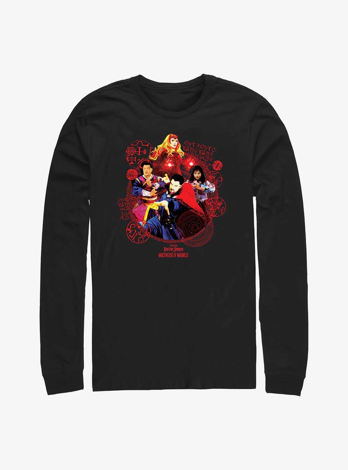 Marvel Doctor Strange In The Multiverse Of Madness Badge Of Heroes Long-Sleeve T-Shirt, , hi-res