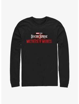 Marvel Doctor Strange In The Multiverse Of Madness Rendered Logo Long-Sleeve T-Shirt, , hi-res