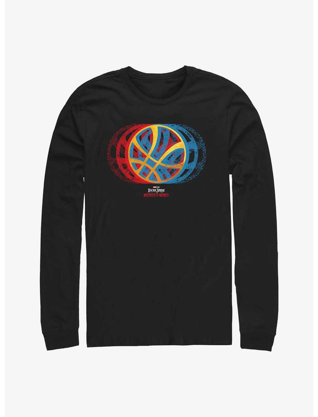 Marvel Doctor Strange In The Multiverse Of Madness Gradient Seal Long-Sleeve T-Shirt, BLACK, hi-res