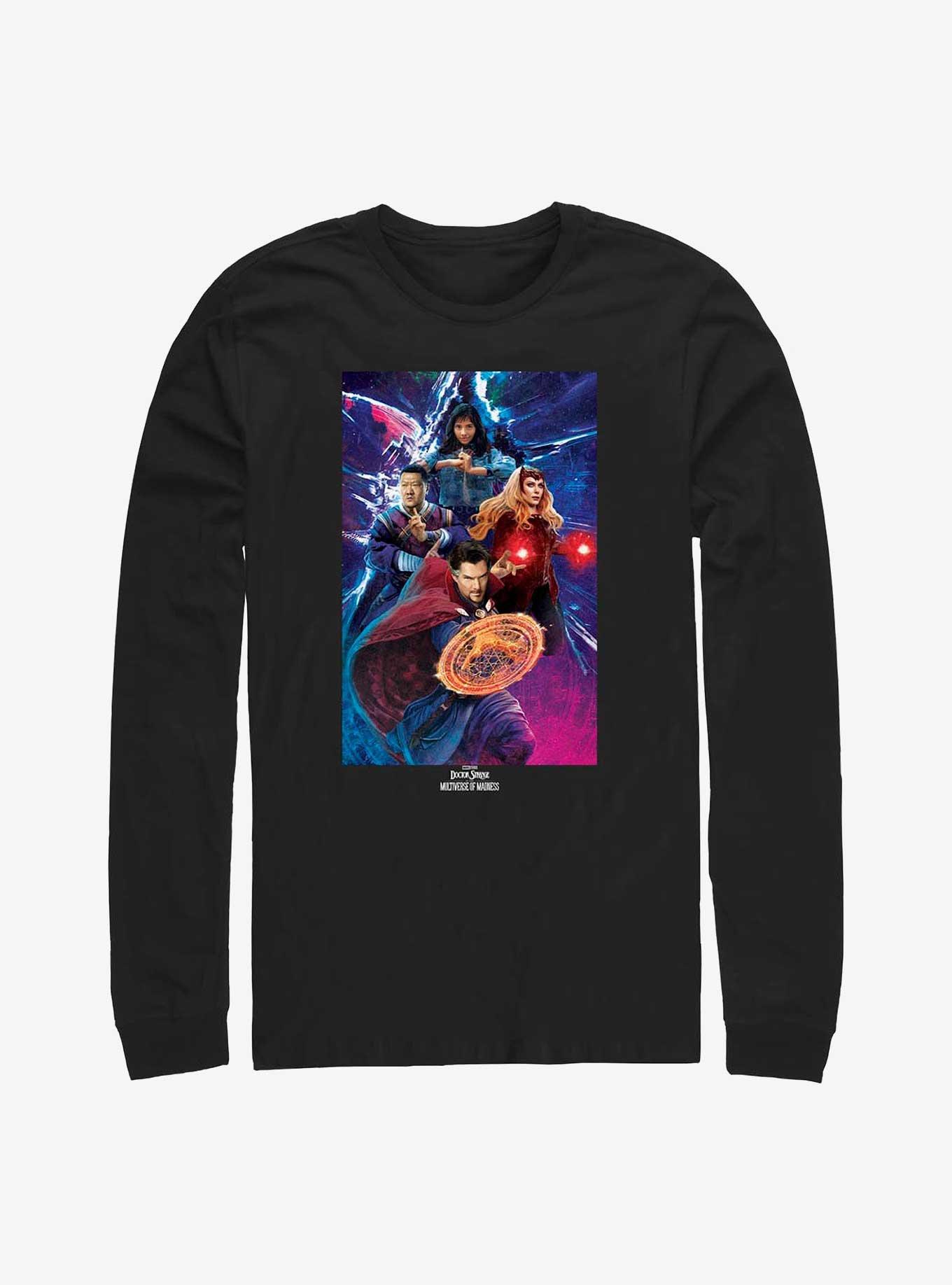 Marvel Doctor Strange In The Multiverse Of Madness Group Shot Long-Sleeve T-Shirt, , hi-res