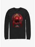 Marvel Doctor Strange In The Multiverse Of Madness Scarlet Witch Hero Long-Sleeve T-Shirt, BLACK, hi-res