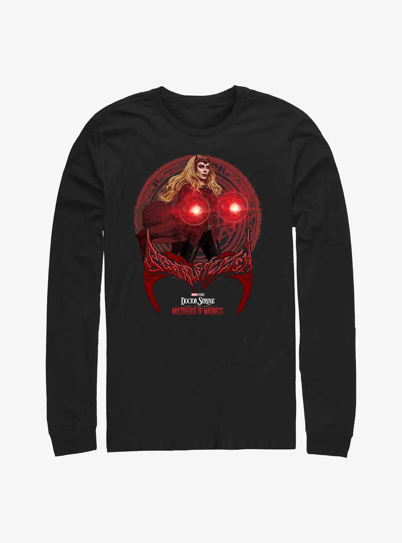 Marvel Doctor Strange In The Multiverse Of Madness Scarlet Witch Hero Long-Sleeve T-Shirt, , hi-res