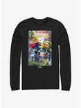 Marvel Doctor Strange In The Multiverse Of Madness Modern Comic Cover Long-Sleeve T-Shirt, BLACK, hi-res
