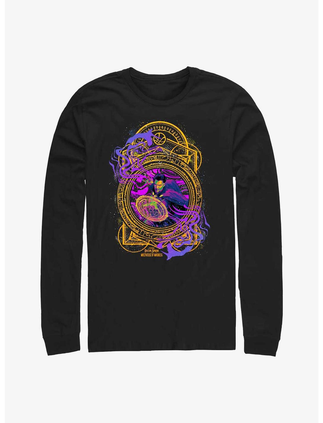 Marvel Doctor Strange In The Multiverse Of Madness Neon Long-Sleeve T-Shirt, BLACK, hi-res