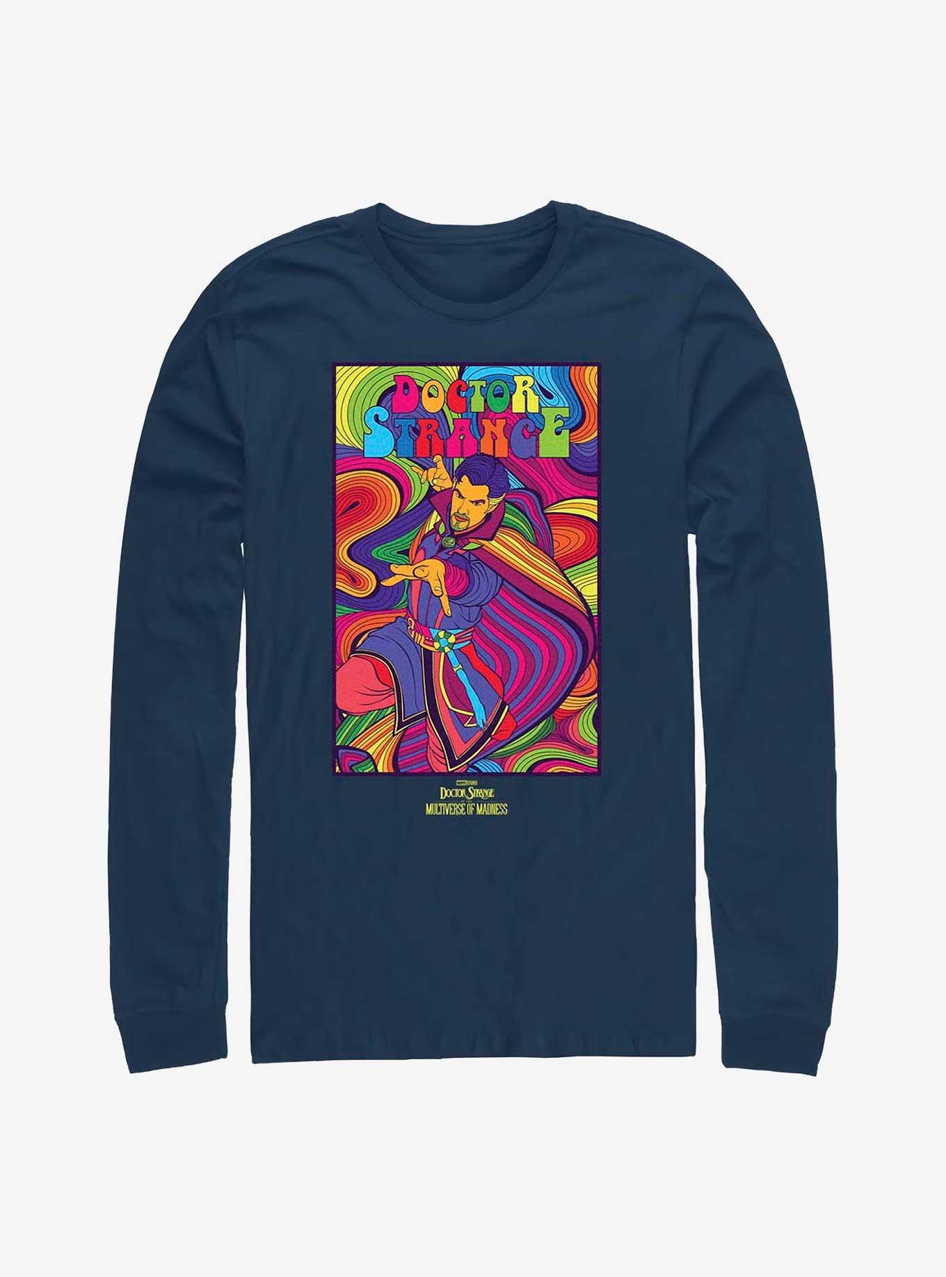 Marvel Doctor Strange In The Multiverse Of Madness Groovy Long-Sleeve T-Shirt