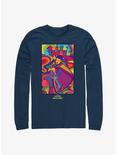 Marvel Doctor Strange In The Multiverse Of Madness Groovy Long-Sleeve T-Shirt, NAVY, hi-res